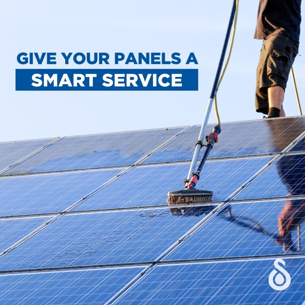 Solar Power Smart Service and Solar Panel Clean from Solahart Wollongong